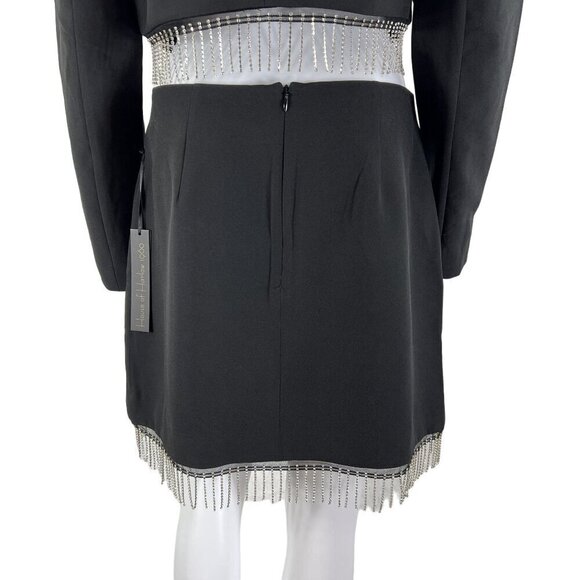 House Of Harlow 1960 Crystal Fringe Two Pieces Set Size M Costal Cowgirl Western - Picture 12 of 16